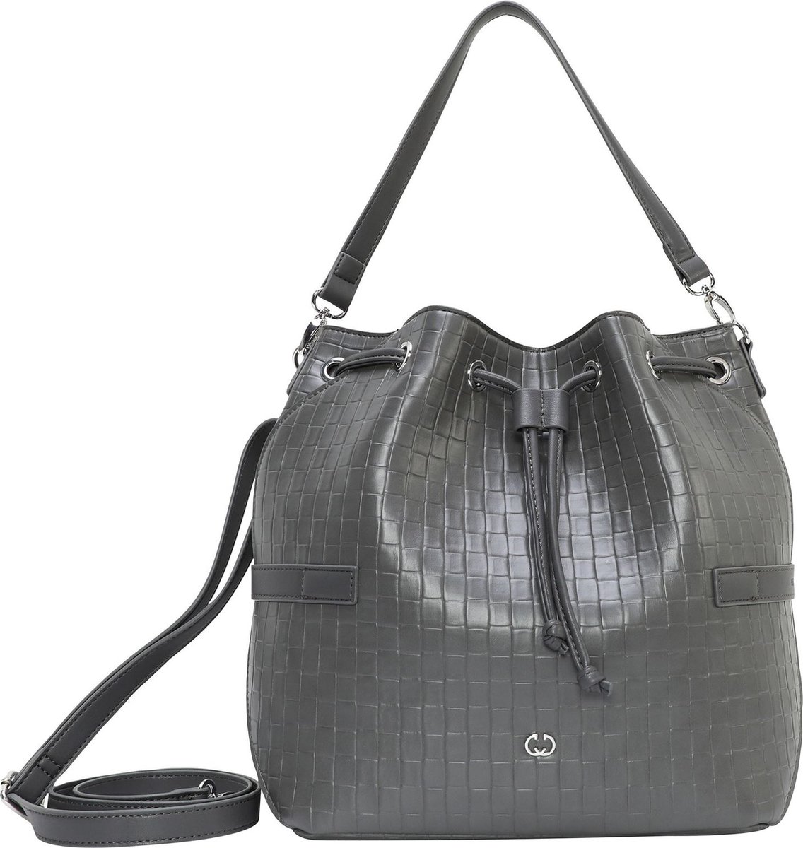 GERRY WEBER schoudertas Fall For Me Matchsack Grey grijs