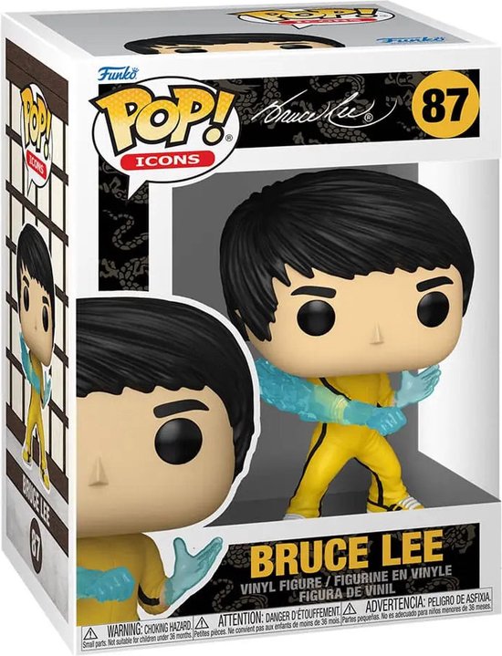 Pop Icons: Bruce Lee Funko Pop #87
