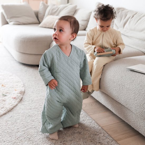 BEMINI Babyslaapzak - MAGIC BAG 4-12m - TOG 1.5 - Pady quilted jersey - Lunar van Merkloos — afbeelding 4