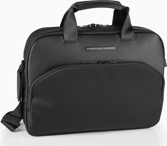 PORSCHE DESIGN Handtas Laptoptas met laptopvak Voyager Briefbag Black Zwart  | bol