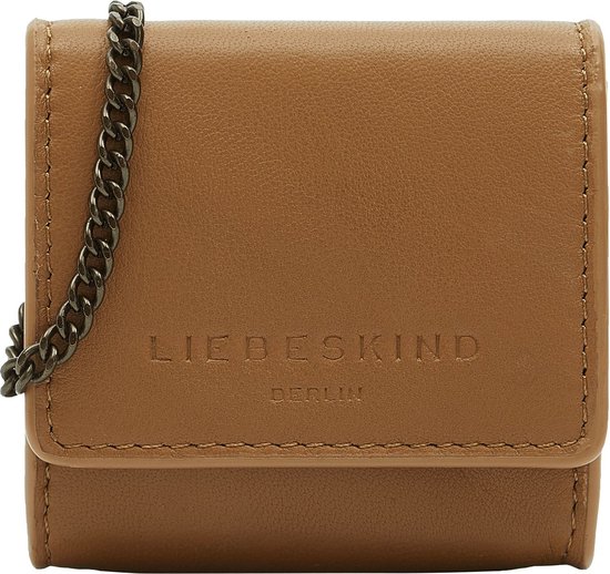 LIEBESKIND BERLIN Cuir Sac d'ustensiles Chelsea Kodiaq Sheep Neck Accessory Sepia Brun