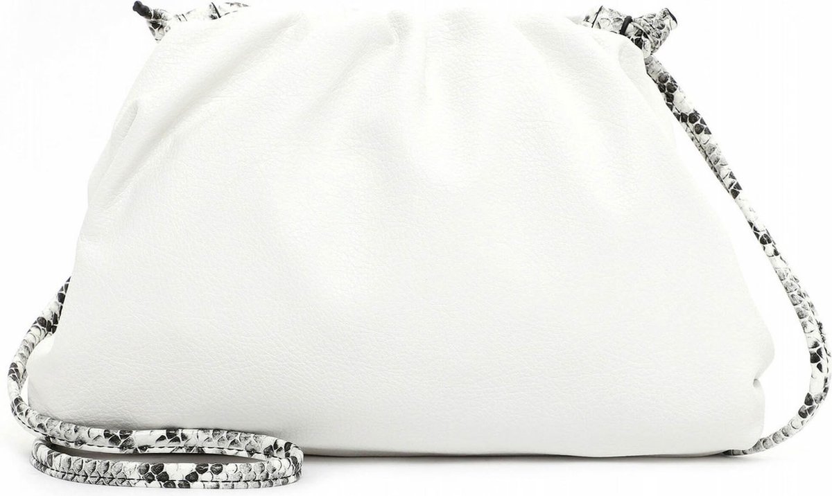 Tamaris Schoudertas Cynthia Clip Bag White Wit