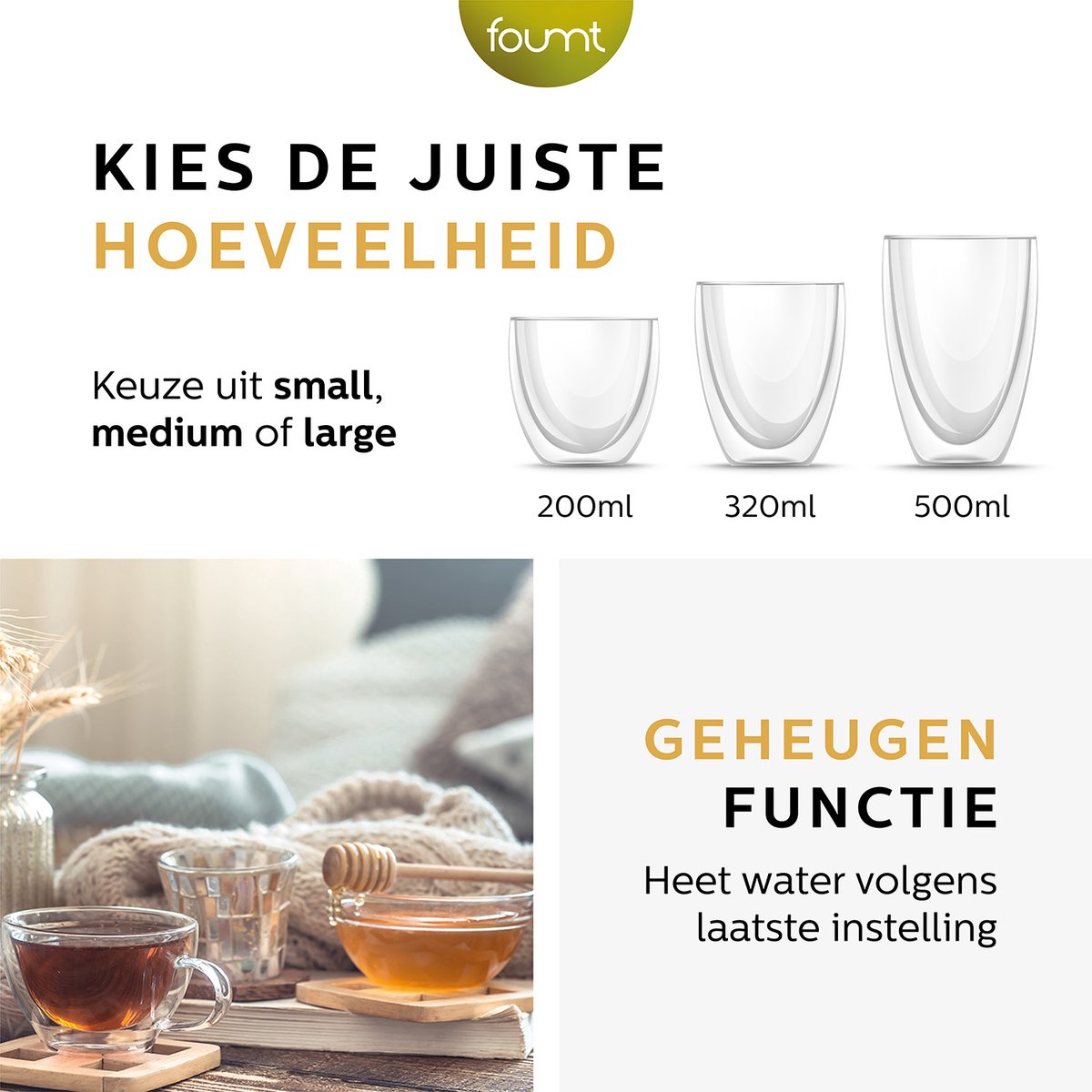Ocina Heetwaterdispenser met Digitaal Display - Luxe Instant Waterkoker - 3 Liter - Zwart — afbeelding 6