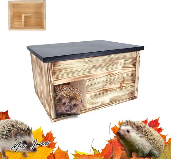 Esschert Design houten egelhuis 27 x 36 x 20cm kopen? - tuincentrum