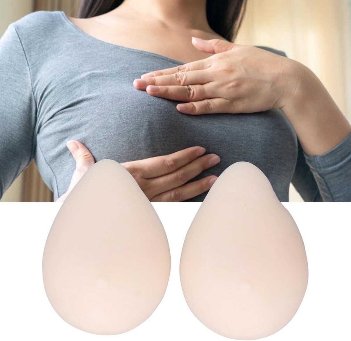 Mastectomie mammaire symétrique artificielle Prothèse de soutien-gorge