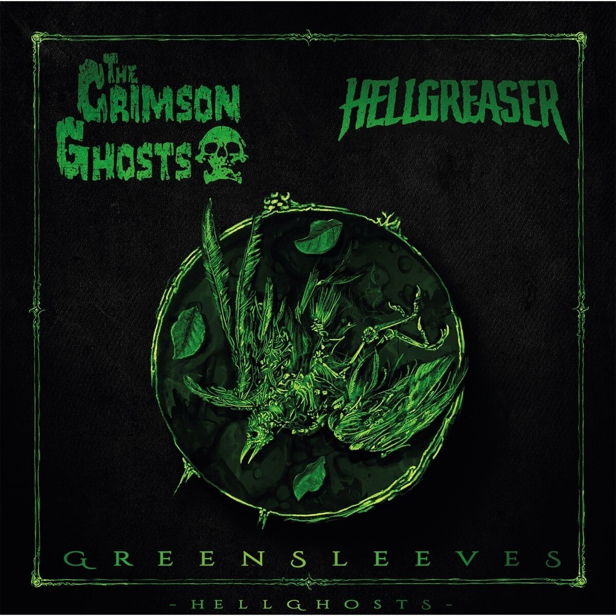 Hellgreaser & The Crimson Ghosts - Greensleeves (LP)
