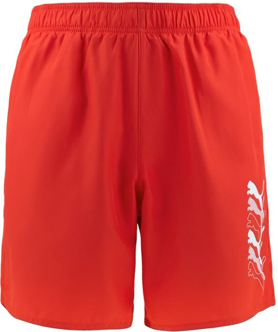 PUMA Short de bain double logo rouge - XL