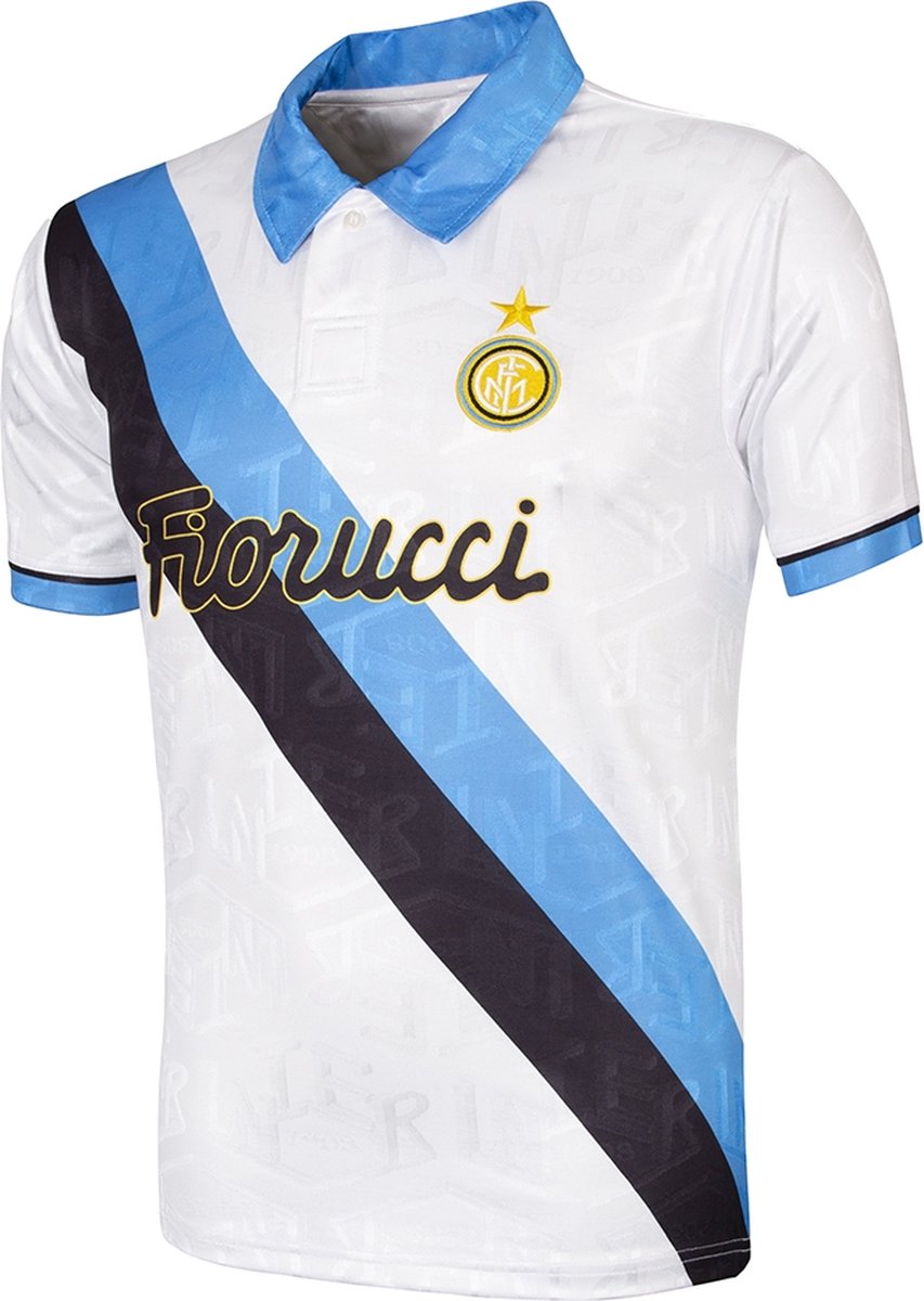 COPA - Inter Milan Uitshirt 1993/94 Retro Voetbalshirt - Heren - Wit - XXL