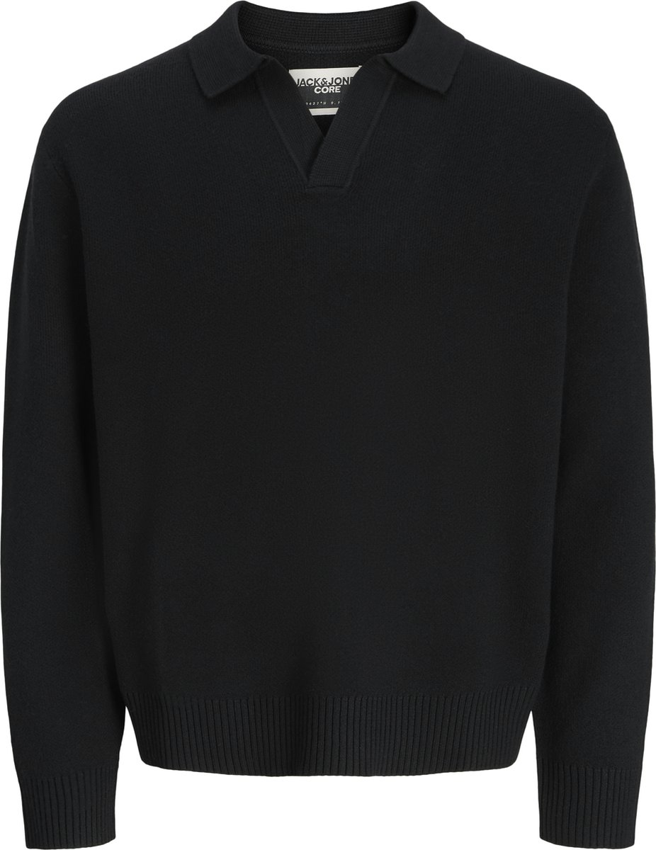 JACK&JONES - JCOCOVER KNIT SPLIT NECK POLO - Heren - Polo's