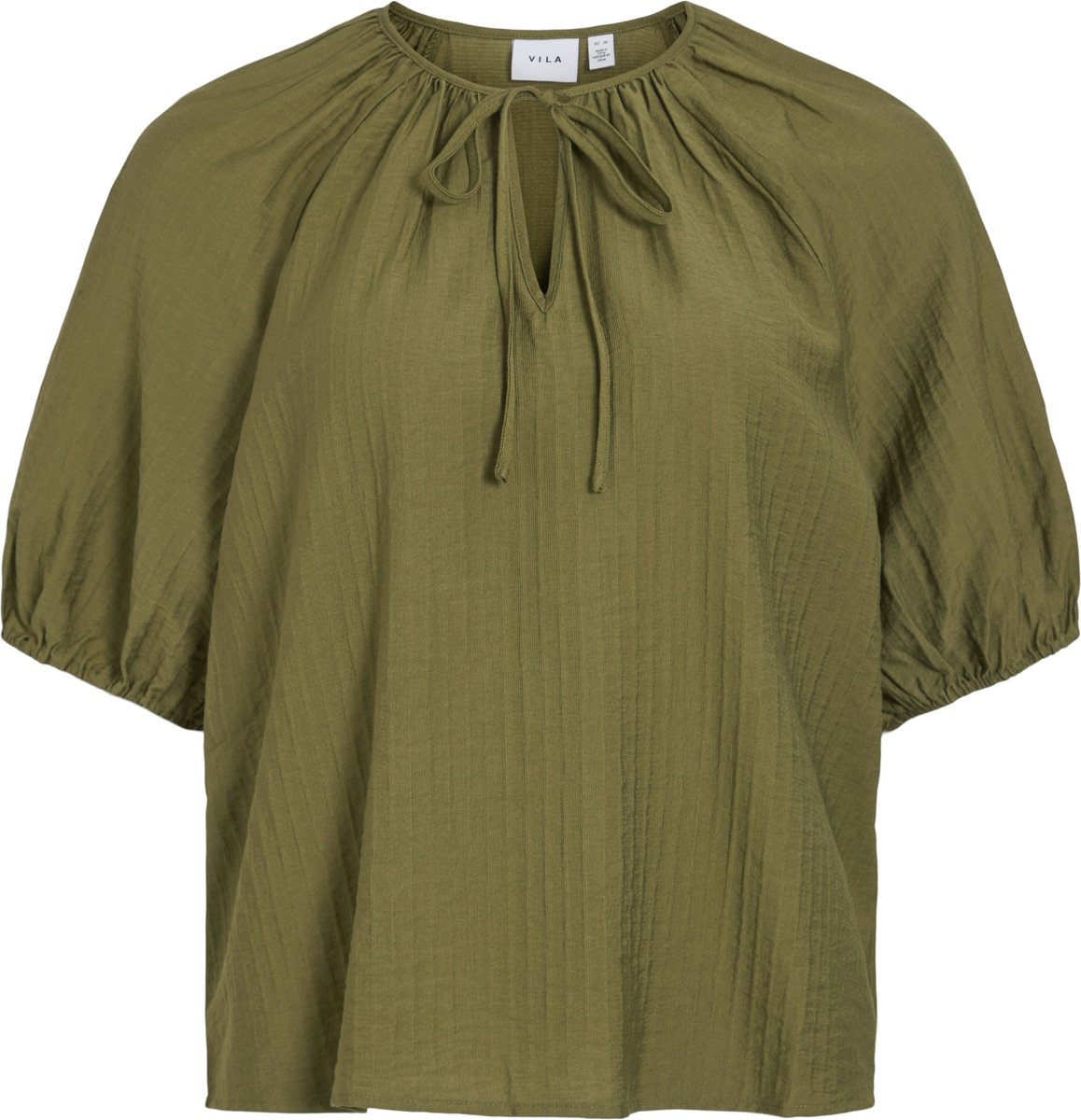 VICLO 2/4 V-NECK TOP - NOOS