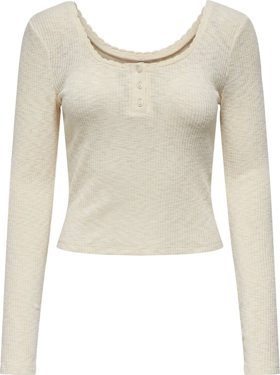 ONLY - ONLJULIANE LIFE L/S PLACKET TOP JRS - Meisjes - Blouses