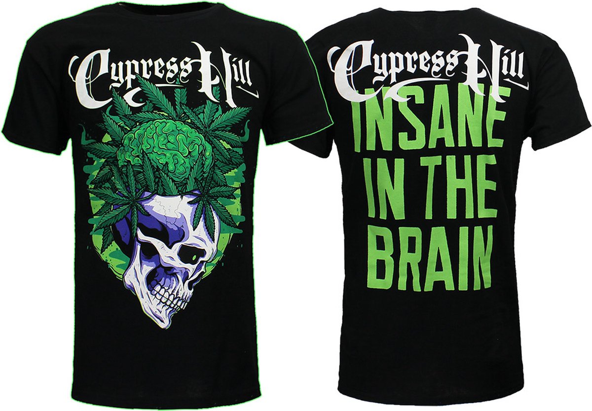 Cypress Hill Insane In The Brain T-Shirt - Officiële Merchandise - M