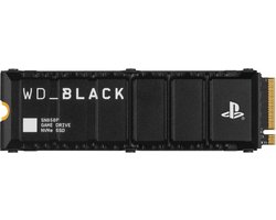 Western Digital Black SN850P - Interne SSD met Heatsink - NVMe M.2 - PCIe 4.0 - Geschikt voor Playstation 5 - 8 TB