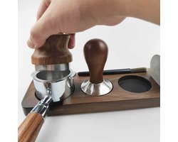 Koffie Tamper Houder en Station voor Espresso