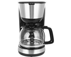 Dailysuppliess Koffiezetapparaat met Thermoskan - Koffiemachines - Zwart en Zilver