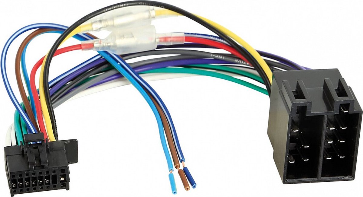 Radio Aansluitkabel -> ISO KENWOOD / JVC 2017 ->