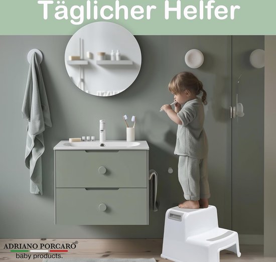AP® Opstapkruk voor kinderen, kunststof, volwassenen en kinderen