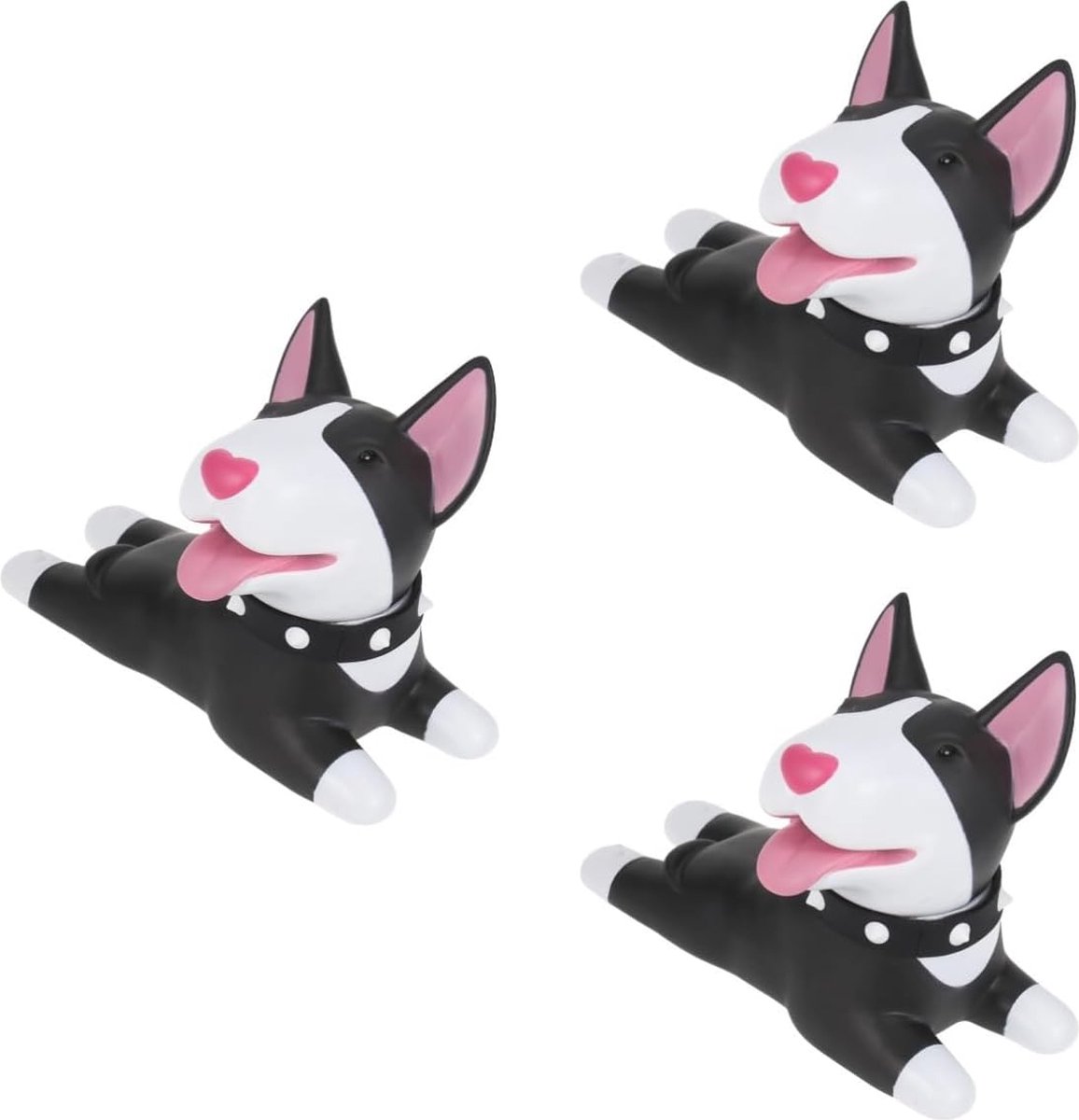 Decoratieve Hond Deurstopper - 3 Stuks Siliconen Deurstoppers voor Poorten en Deuren