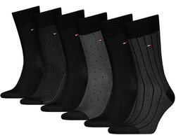 foto van Tommy Hilfiger - Geschenkdoos met Klassieke Sokken voor Heren - 6 pack - Maat 39-42