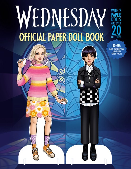 Wednesday: Official Paper Doll Book - cover
