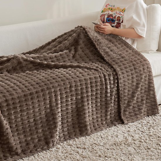 Dikke Sprei Op Het Bed Flanellen Laken Crystal Flu... – Grandado