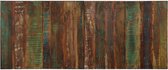 vidaXL - Hoofdbord - 200 - cm - massief - gerecycled - hout - meerkleurig