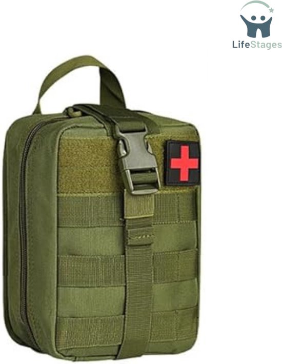 Ehbo-kit Bag, Molle Ifak Medische Ehbo Pouch Tactical Bloeden Controle Compact U
