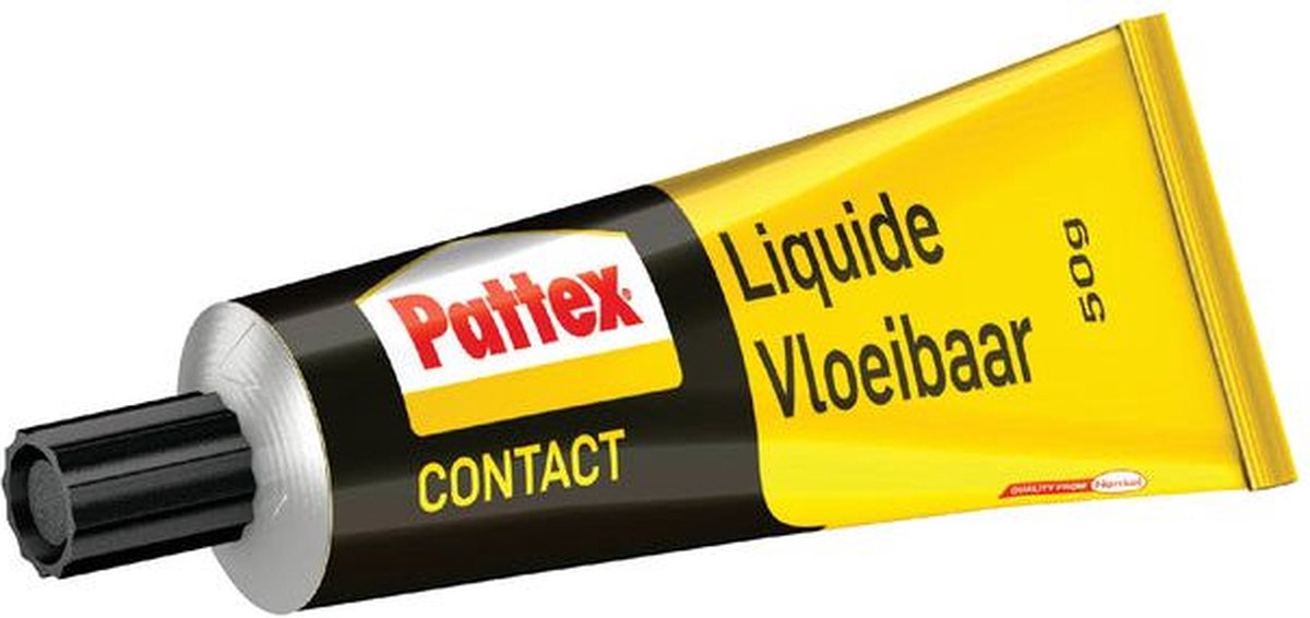 Contactlijm vloeibaar pattex tube 50gr blister | 12 stuks