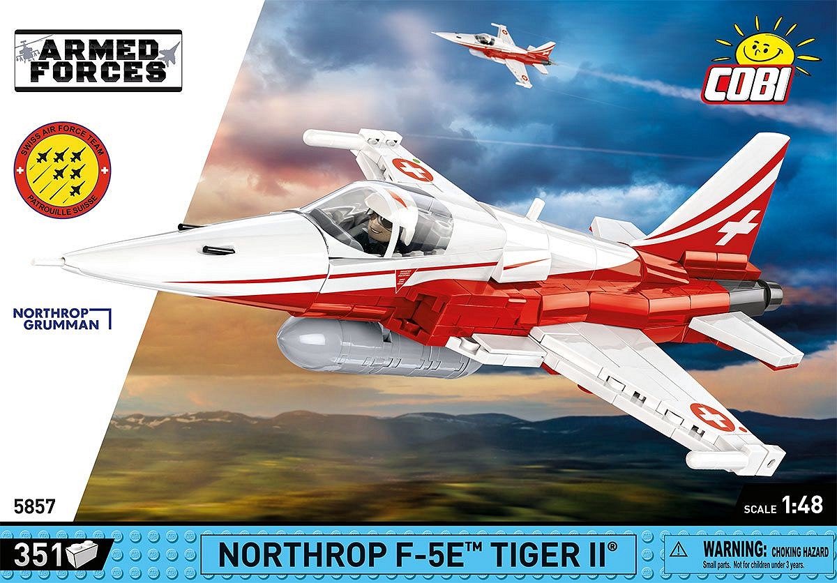 COBI Armed Forces - Northrop F-5E Tiger II Constructiespeelgoed thumbnail 3