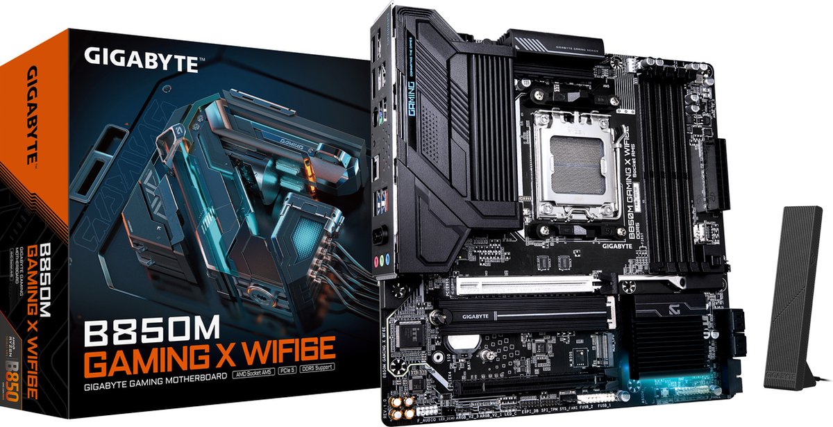 Gigabyte B850M GAMING X WF6E moederbord