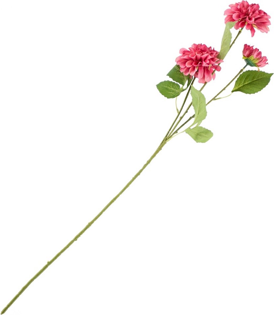 homebound by ky Kunstbloem dahlia 75cm fuchsia | kunstbloem | kunstbloem dahlia Roze