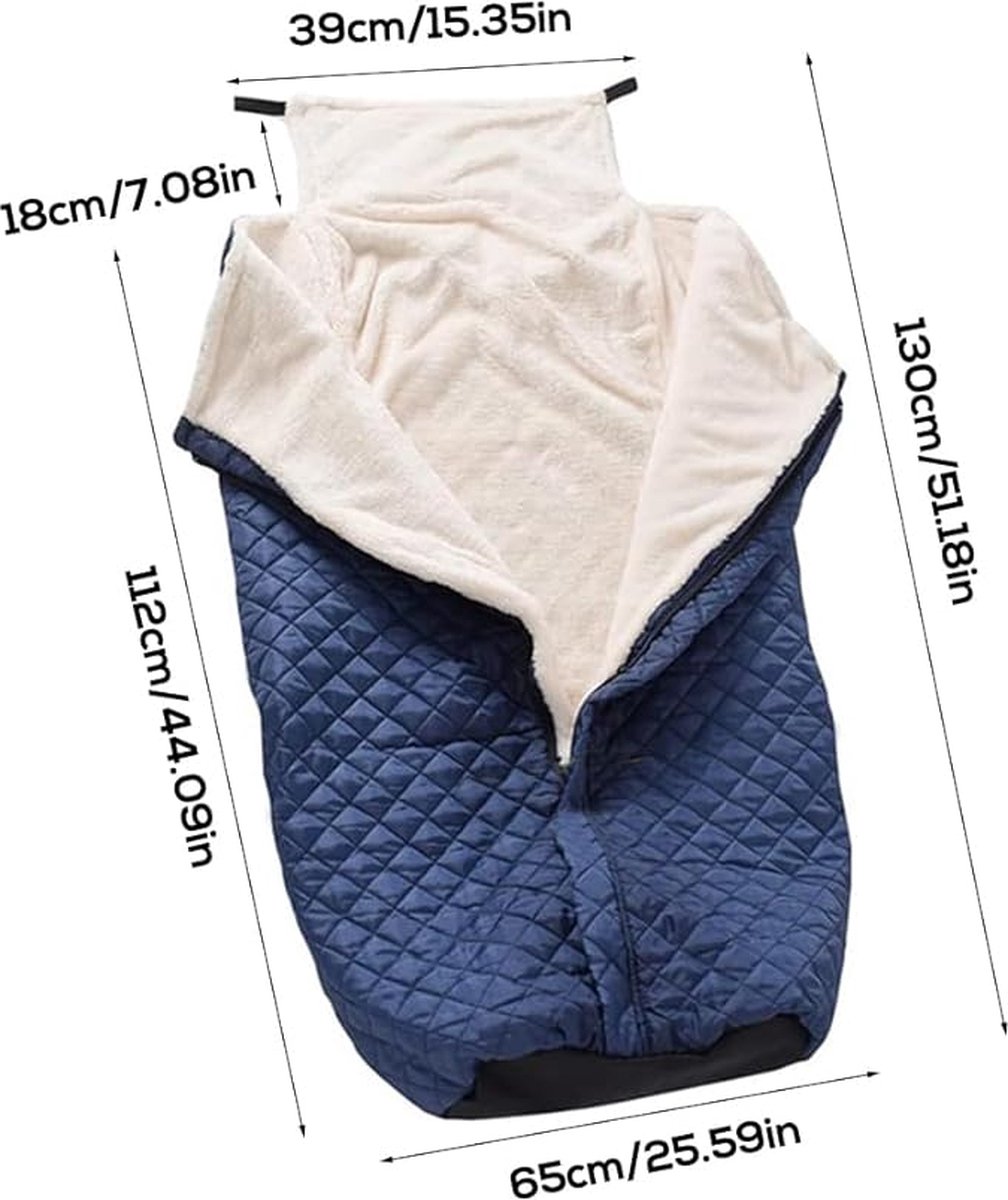 Goedkoopste rolstoelhoes, dikke warme rolstoel fleece wikkeldeken accessoires voor de oudere patient