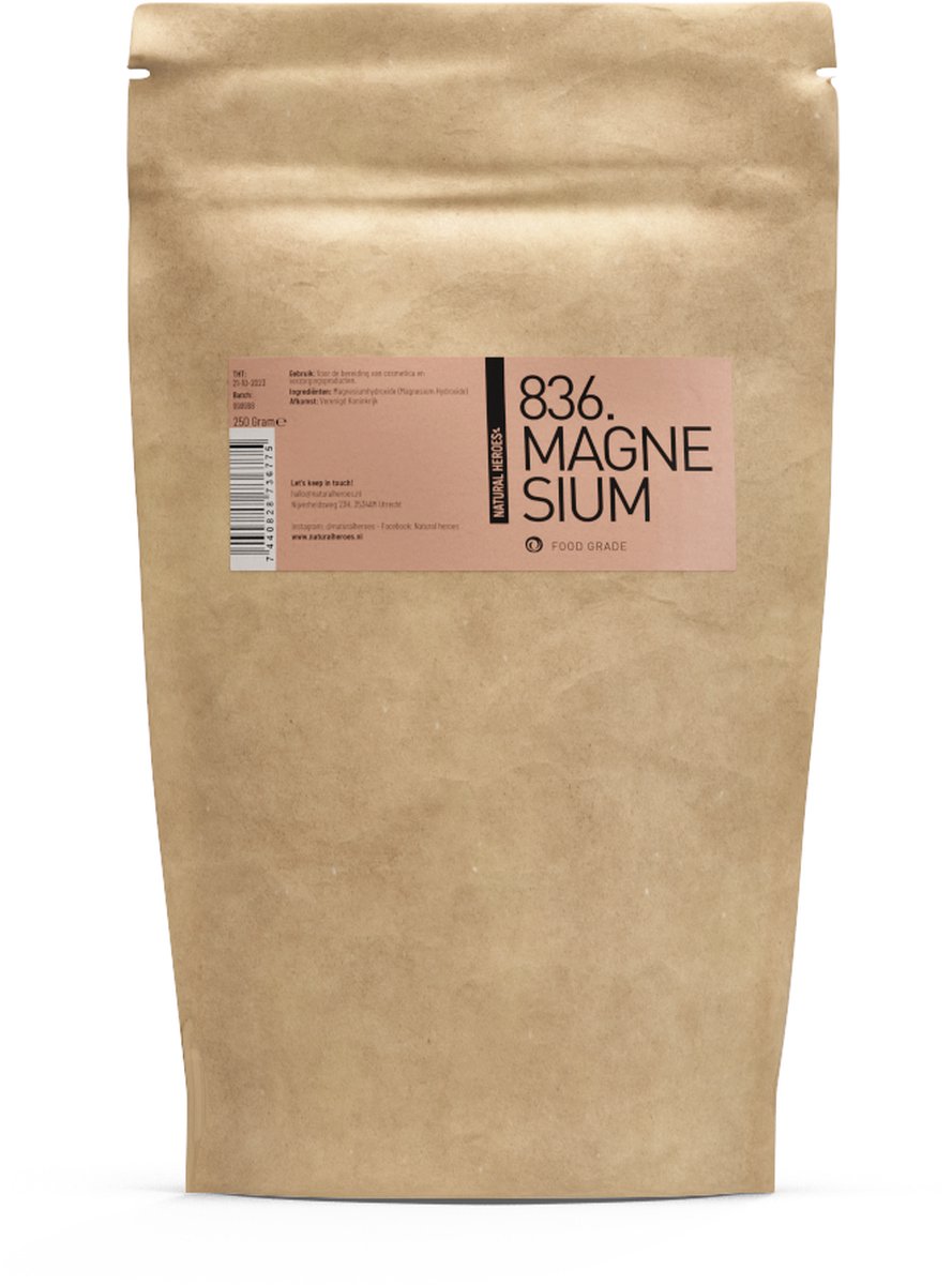 Natural Heroes - Magnesium Hydroxide (Food Grade) 100 gram