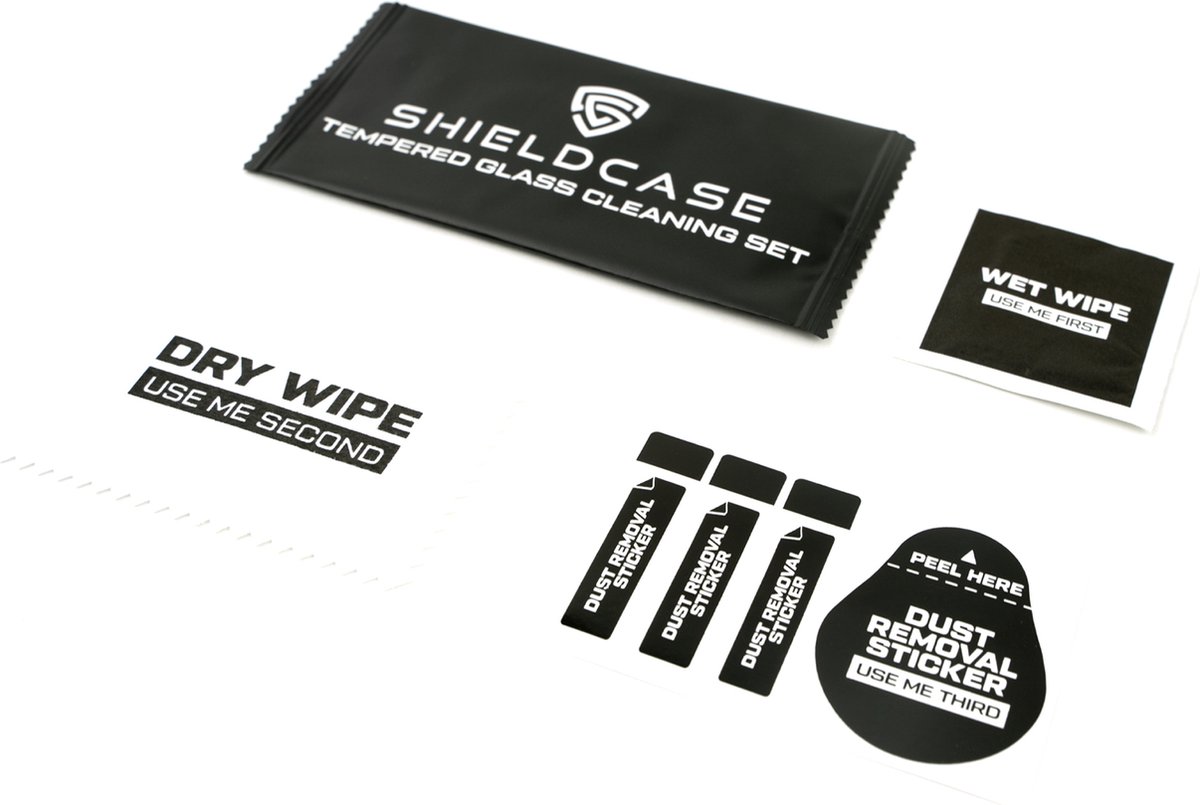 ShieldCase screenprotector geschikt voor Samsung Galaxy S21 FE screen protector - glasplaatje - glazen screenprotector - volledige bescherming tegen krassen & stoten - glazen screenprotector