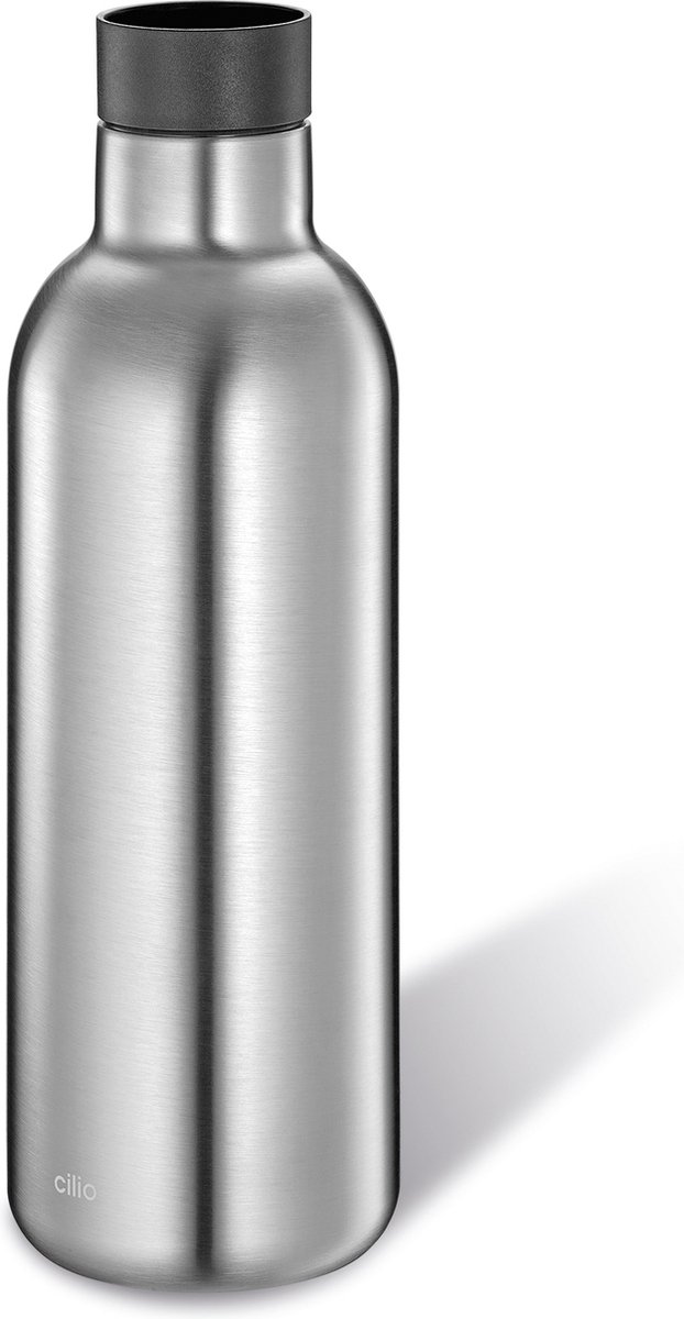 Isoleerfles 650ml edelstaal roestvrij deluxe Cilio
