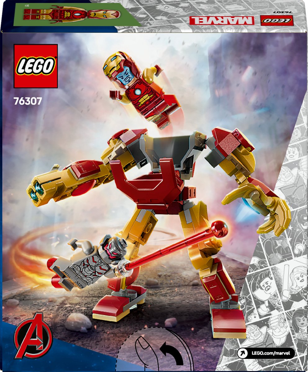 LEGO® Marvel Iron Man mecha vs. Ultron speelset - 76307 — afbeelding 24