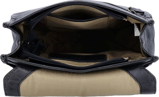 Micmacbags Next Navajo Backpack - Sac à dos - Cuir Premium - Zwart - 100% Cuir