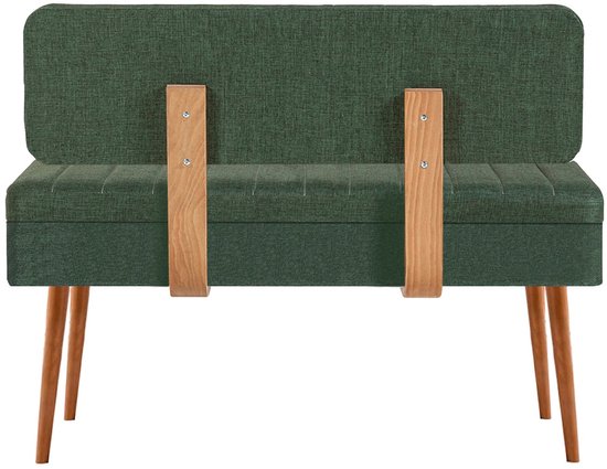 Vina Banque | 100 % MÉLAMINE | Pin Atlantique, vert - Asir Group - Salle à manger - Vert - Panneaux de particules - Salle à manger