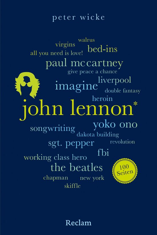 Reclam 100 Seiten - John Lennon. 100 Seiten - cover