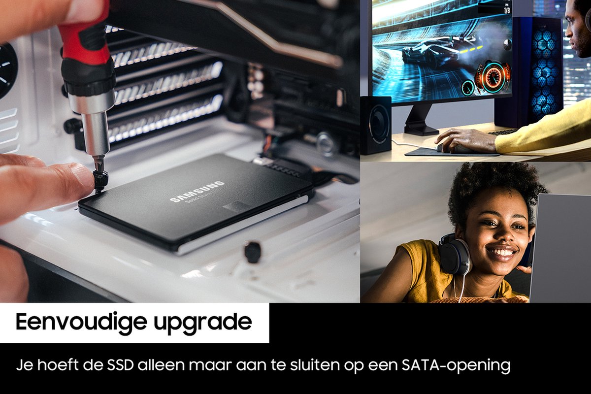 Samsung 870 EVO SSD - 2.5 inch - 1TB opslag - Mac-compatibel | bol