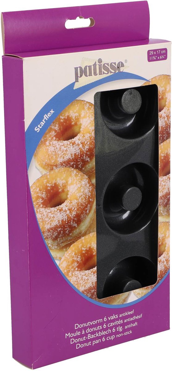 Patisse Donutvorm Starflex 6 Vaks