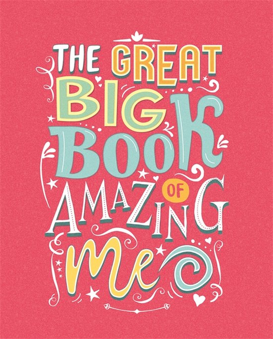 Glitter Writing Prompts-The Great Big Book of Amazing Me - cover