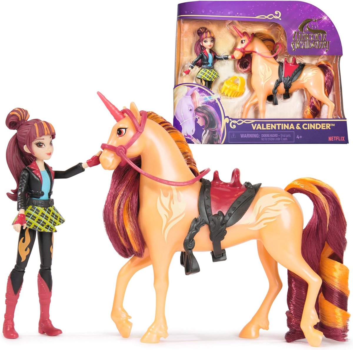 Eenhoorn School Speelgoed Set met Pop en Accessoires - Creatief Speelgoed voor Kinderen