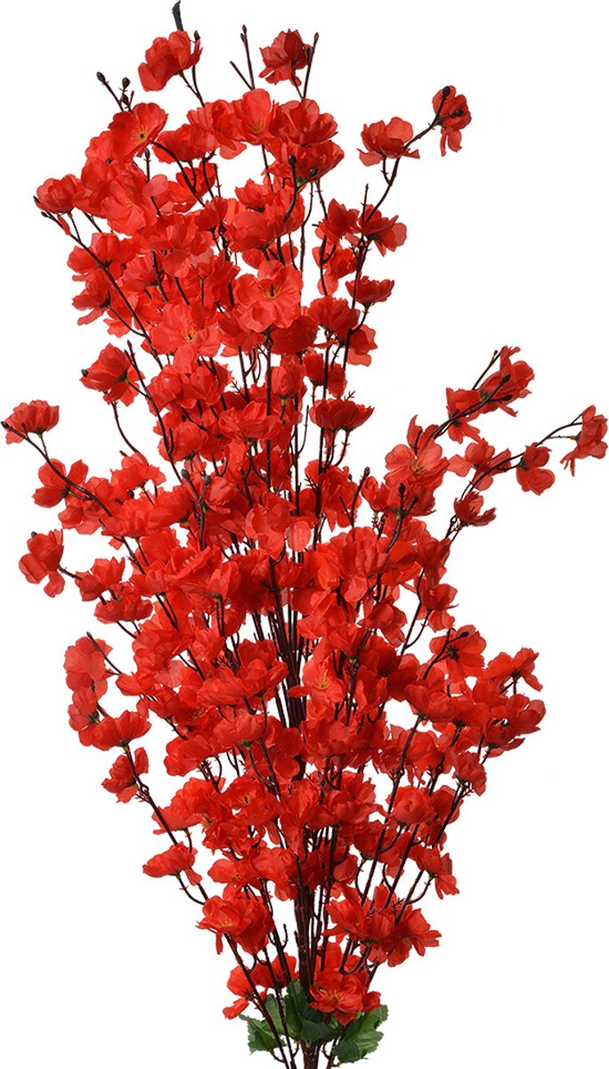 Clayre & Eef Kunstbloem 100 cm Rood Kunststof