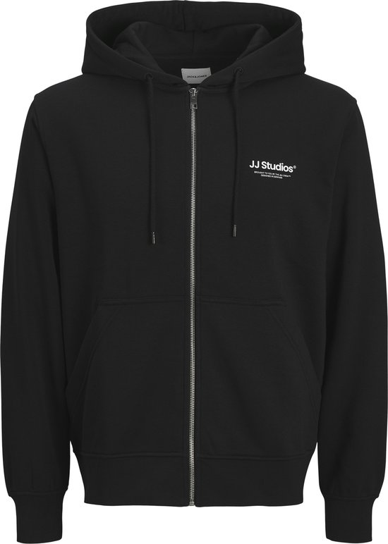 Jack & Jones Plus Hoodie met rits Plus Size Bedrukt Hoodie met rits
