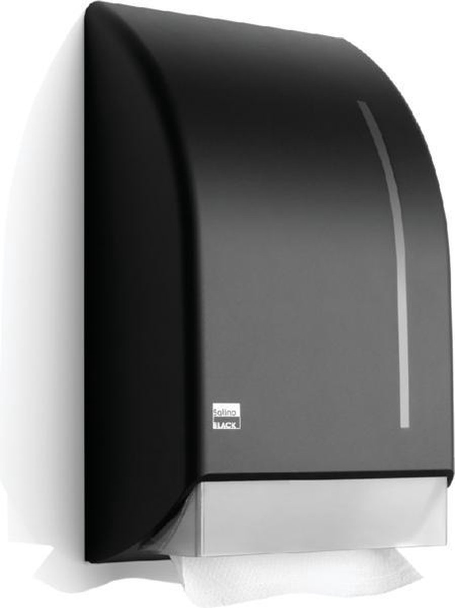 Dispenser BlackSatino voor handdoeken zigzag gevouwen