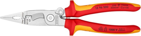 Knipex electro/installatie tang 200mm vde