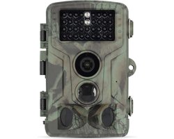 Nedis Wildcamera met Nachtzicht – 4K Ultra HD – 50MP Foto – Bewegingssensor – IP65 Waterdicht – Voor Buiten – Wildlife Camera