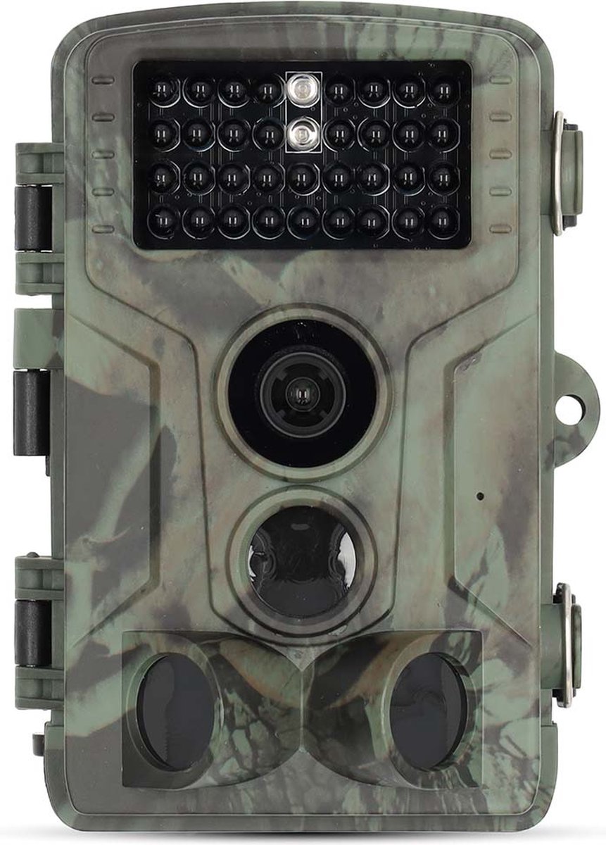 Nedis Wildcamera met Nachtzicht – 4K Ultra HD – 50MP Foto – Bewegingssensor – IP65 Waterdicht – Voor Buiten – Wildlife Camera