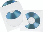 Hama CD/DVD Papieren Hoesjes 100 Stuks Wit